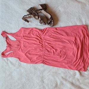 Banana Republic Tank Dress size M coral